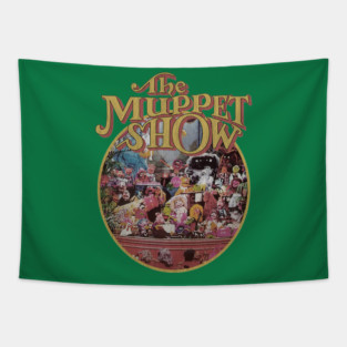 The Muppets Show - Retro 80s Style Tapestry