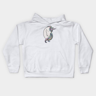 Majestic Unicon Rainbow Kids Hoodie