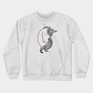 Majestic Unicon Rainbow Crewneck Sweatshirt