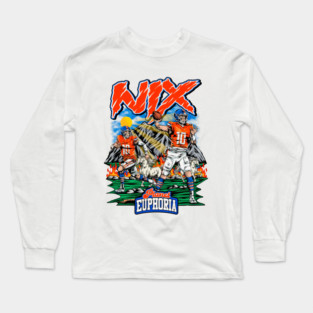 Bo Nix Collage Long Sleeve T-Shirt