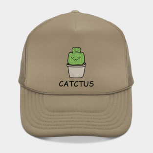 Catctus Cute Funny Cactus Cat Plant Hat