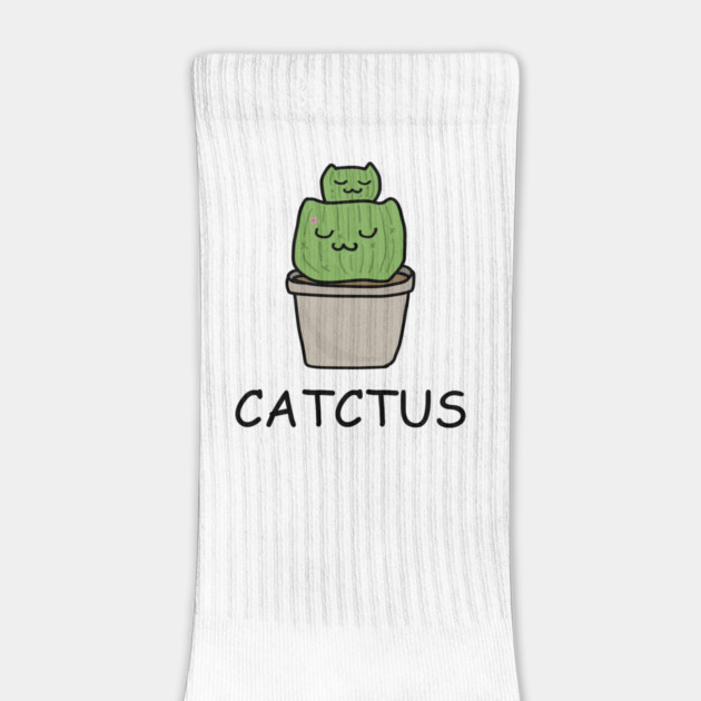 Catctus Cute Funny Cactus Cat Plant by logiamerch