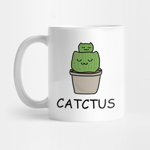 Catctus Cute Funny Cactus Cat Plant by logiamerch