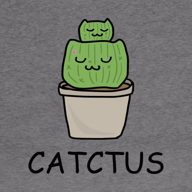 Catctus Cute Funny Cactus Cat Plant by logiamerch