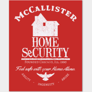 McCallister Home Security Posters and Art