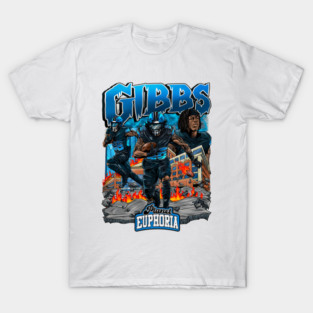 Jahmyr Gibbs Detroit Collage T-Shirt