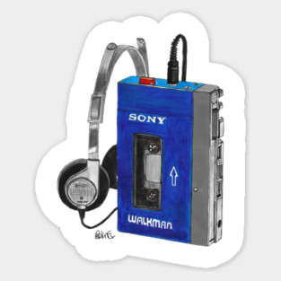 Walkman Sticker