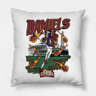Jayden Daniels Washington Player Name Pillow