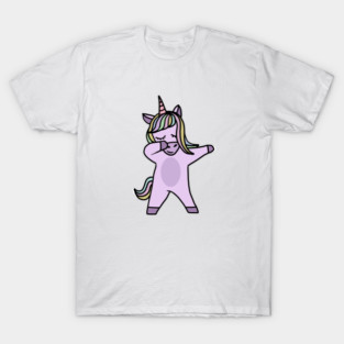 Cute Unicorn Dab Dance Dabbing T-Shirt