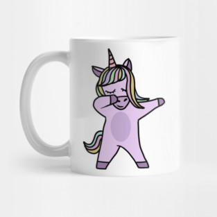 Cute Unicorn Dab Dance Dabbing Mug