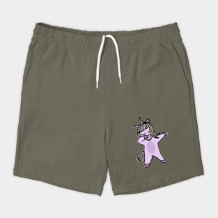 Cute Unicorn Dab Dance Dabbing Shorts