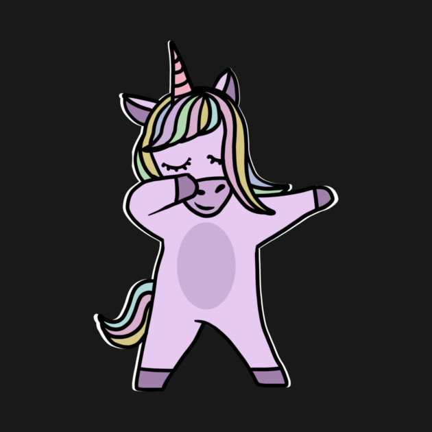 Cute Unicorn Dab Dance Dabbing by logiamerch