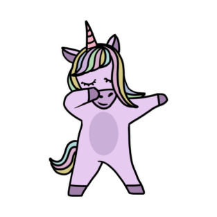 Cute Unicorn Dab Dance Dabbing T-Shirt
