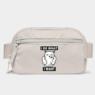 I do What I want Cat, Funny mean cat Bag