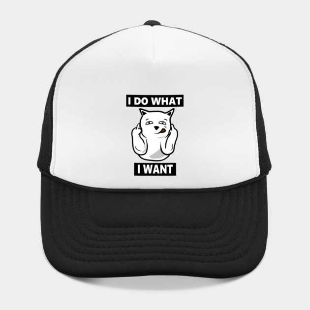 I do What I want Cat, Funny mean cat by logiamerch
