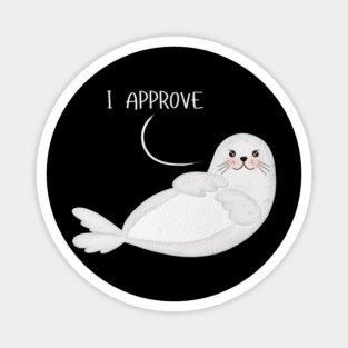 Seal of Approval Magnet