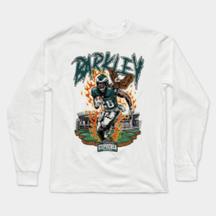 Saquon Barkley Philadelphia Player Name Long Sleeve T-Shirt