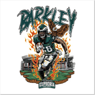 Saquon Barkley Philadelphia Player Name Posters and Art