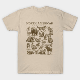 North American Wildlife T-Shirt