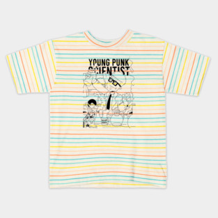Young Punk Scientist Kids T-Shirt
