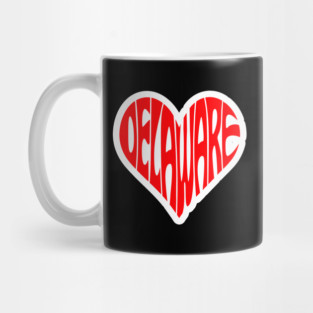 I LOVE DELAWARE Mug