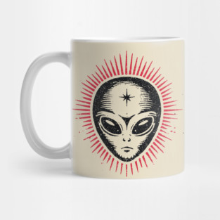 Alien Head Mug