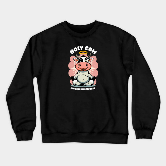 HOLY COW Crewneck Sweatshirt by Fabrik