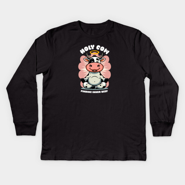 HOLY COW Kids Long Sleeve T-Shirt by Fabrik