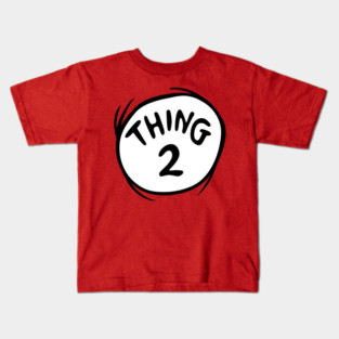 Thing 2 Logo Kids T-Shirt