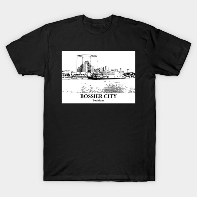 Bossier City - Louisiana T-Shirt by Lakeric