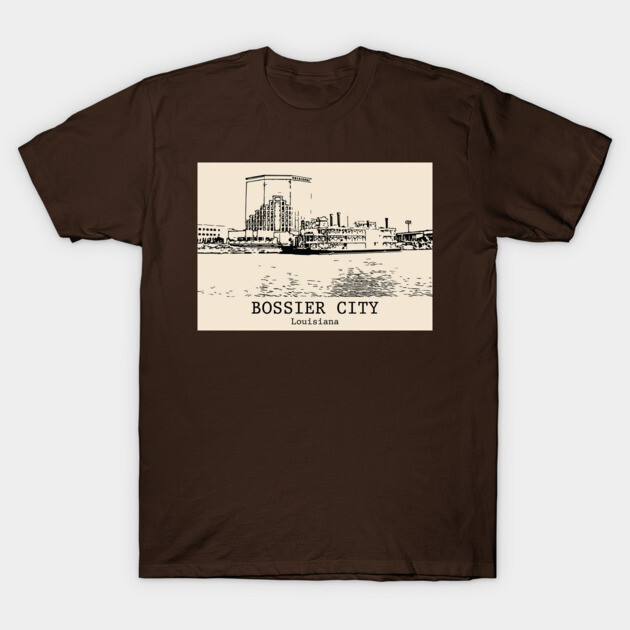 Bossier City - Louisiana T-Shirt by Lakeric