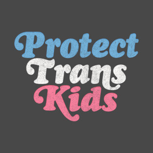 Protect Trans Kids Flag T-Shirt