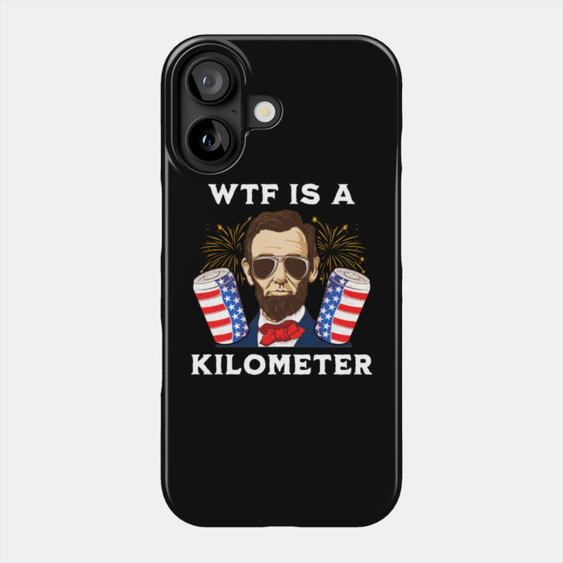 WTF Is A Kilometer Phone Case by GoshWow®
