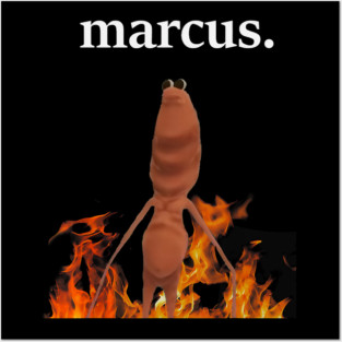 Marcus-The-Worm Posters and Art