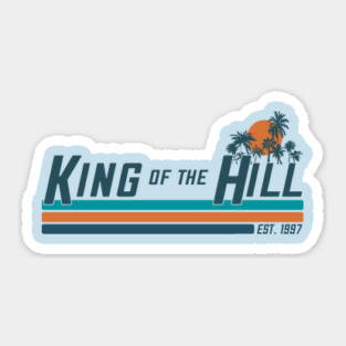 King of the Hill - Costal Retro Collection Sticker