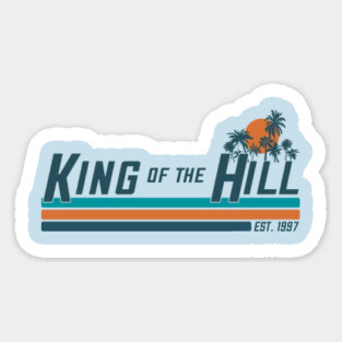 King of the Hill - Costal Retro Collection Magnet