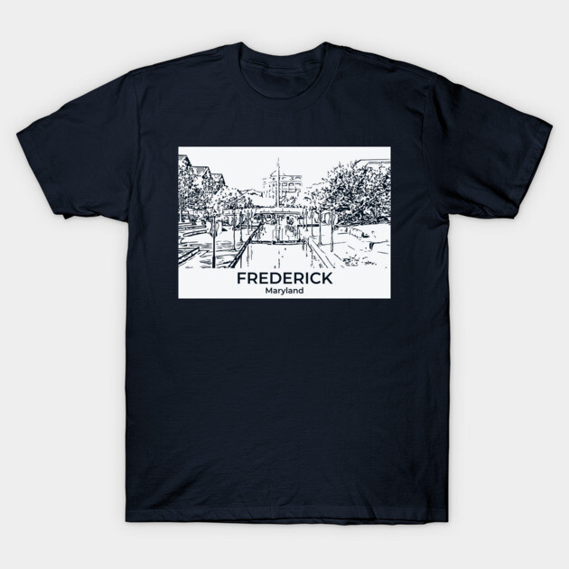 Frederick - Maryland T-Shirt by Lakeric
