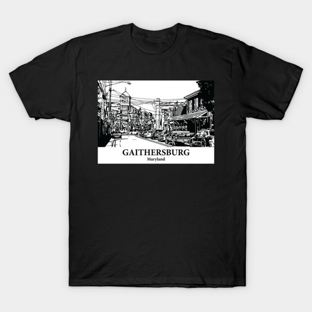 Gaithersburg - Maryland T-Shirt by Lakeric