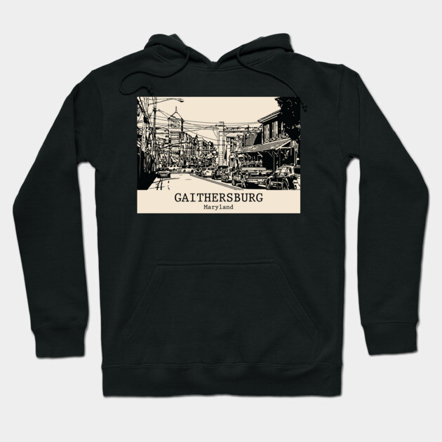 Gaithersburg - Maryland Hoodie by Lakeric