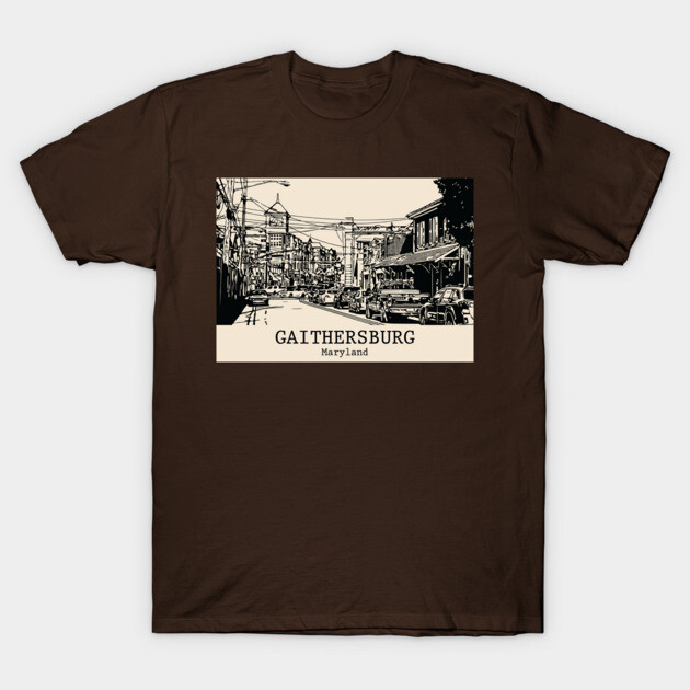 Gaithersburg - Maryland T-Shirt by Lakeric
