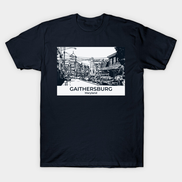 Gaithersburg - Maryland T-Shirt by Lakeric