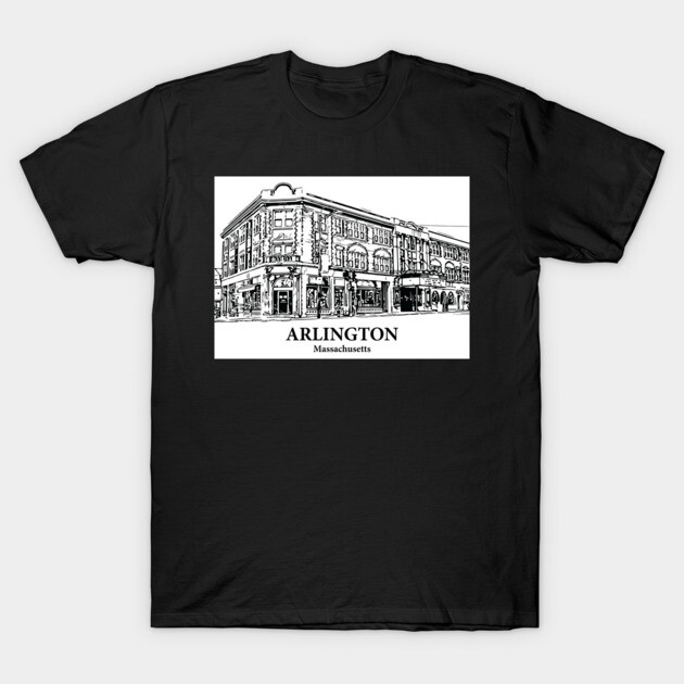 Arlington - Massachusetts T-Shirt by Lakeric