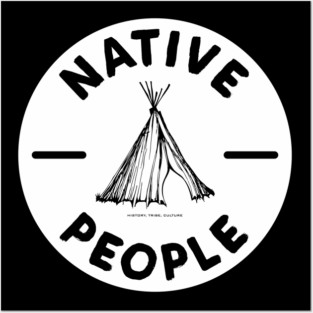Native People Posters and Art