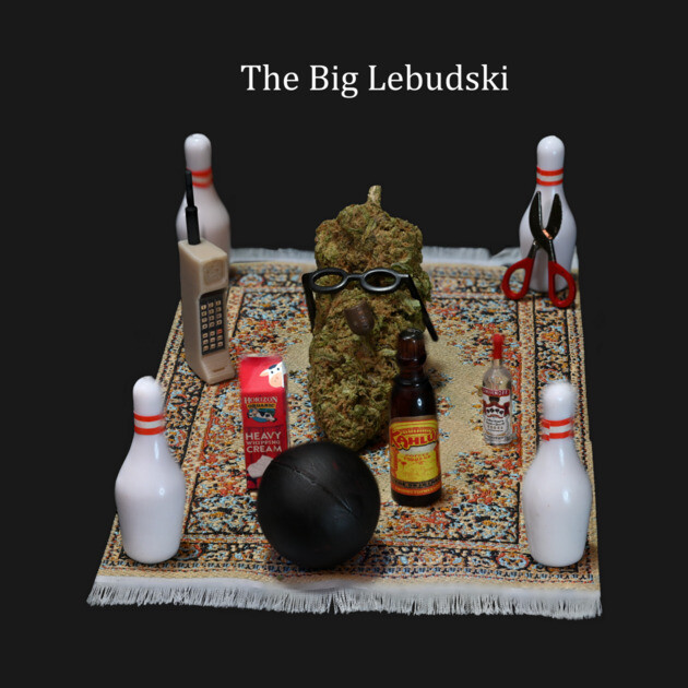 Lebudsky Dream Top Down (for dark colors) - Weed Design by MrGreenGenes420