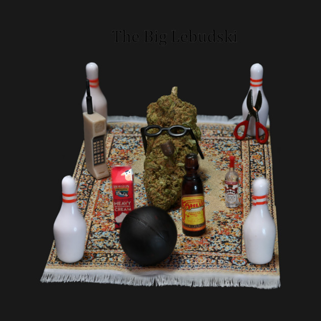 Lebudsky Dream Top Down (for light colors) - Weed Design by MrGreenGenes420