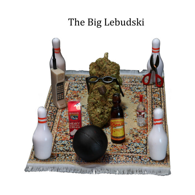 Lebudsky Dream Top Down (for light colors) - Weed Design by MrGreenGenes420