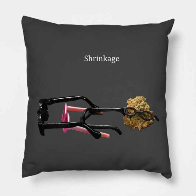 Shrinkage Jackapulco (for dark colors) - Weed Design Pillow by MrGreenGenes420
