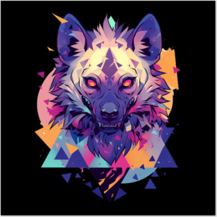 hyena Posters and Art