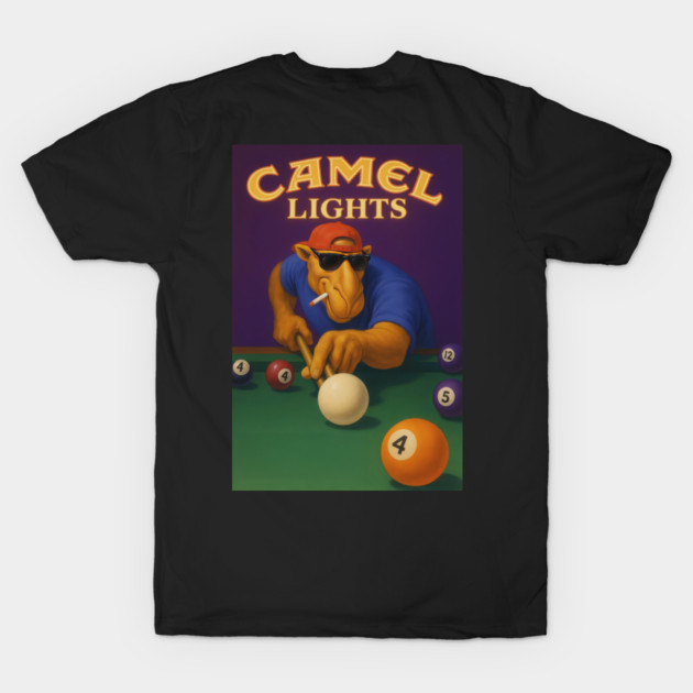 Joe Cool Camel Lights Pool Shark Shirt by Shit Post Hero