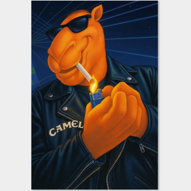 Joe Camel Nightlife Icon Shirt Wall Art by Shit Post Hero